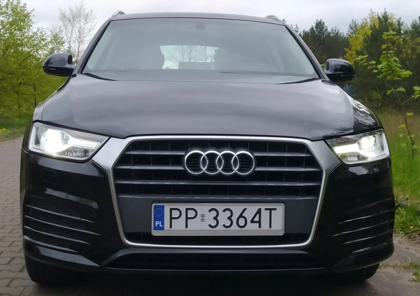Audi Q3 cena 79900 przebieg: 68000, rok produkcji 2018 z Piła małe 79